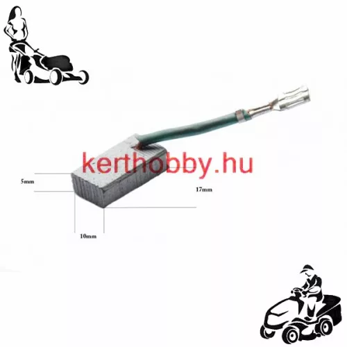 1607014176 Szénkefe pár BOSCH  1 607 014 176 - gyári (5x10x17)
