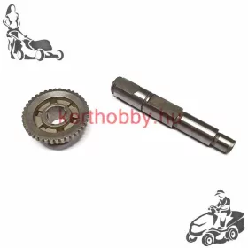 411655 Tengely kuplung kerékkel KE 2200/40