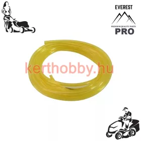   Szilikon üzemanyag tömlő sárga, transzparens 2,5mm X 5,0mm 15M EVEREST PRO