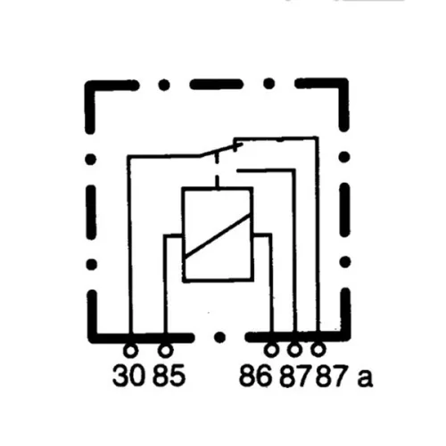 GPPL2305003-Váltó relé  12V-30A/40A