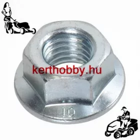 KRDE6923T8 Fogazott peremes anya M8 horganyzott