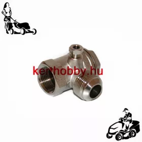 THTMRV161212 Visszacsapó szelep, nikkelezett réz 1/2"-1/2" BK