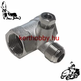 THTMRV161238 Visszacsapó szelep, nikkelezett réz 1/2"-3/8" BK