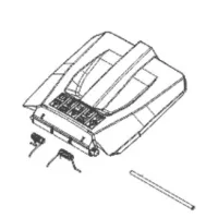 Zárófedél és kapcsolódó alkatrészek