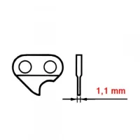 1,1 mm-es fűrészláncok