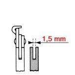 3/8" - 1,5 mm