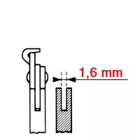 .325" - 1,6mm